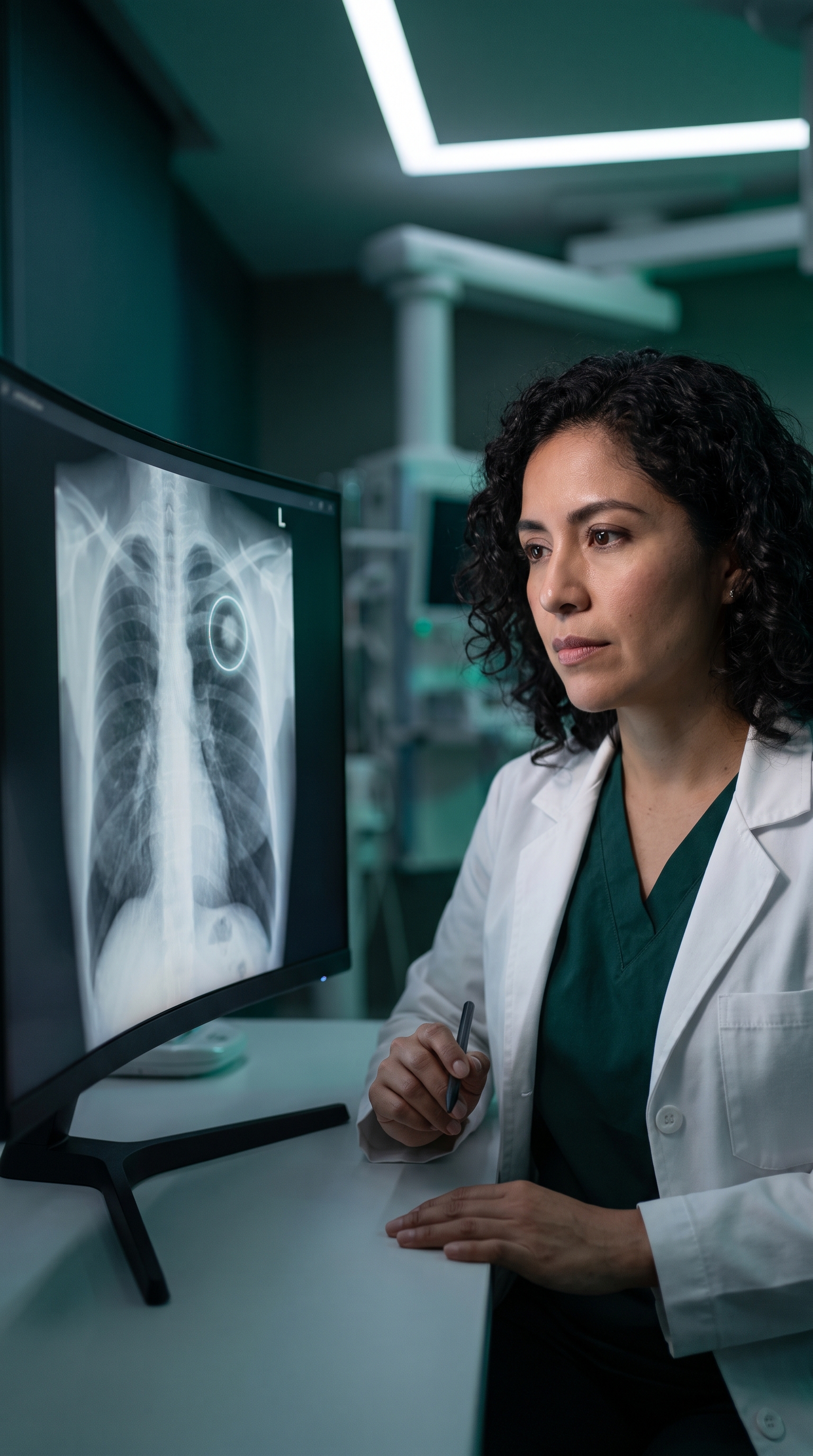 IA para detectar cáncer de pulmón en México: así la usa el INER